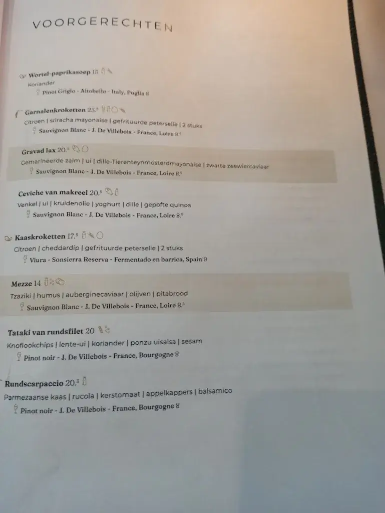 Menu_Restaurant Cocotte_Gent_image_1