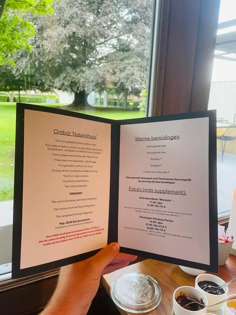 Menu_Notarishuys restaurant & Pure hotel_Diksmuide_image_1
