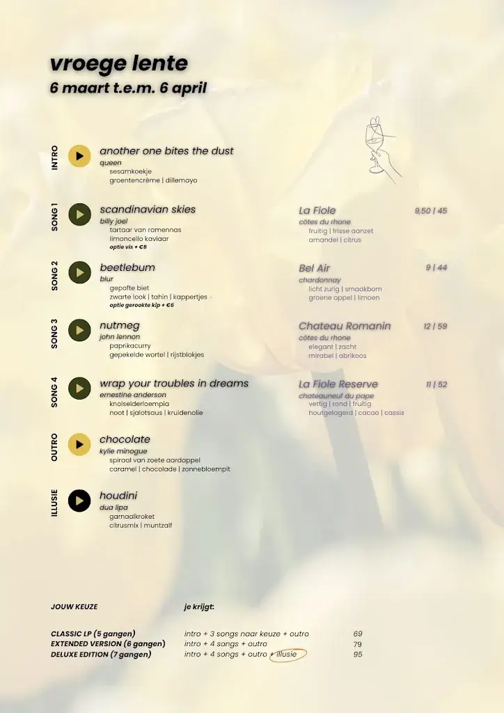 Menü_Restaurant Verthé_Diksmuide_Bild_3