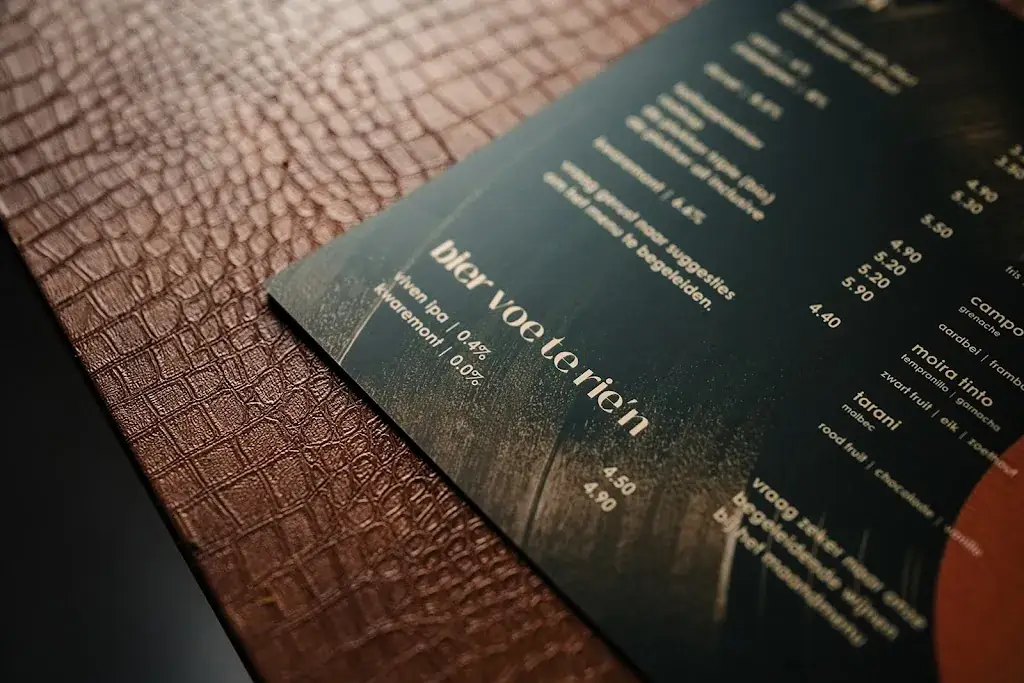 Menü_Restaurant Verthé_Diksmuide_Bild_4