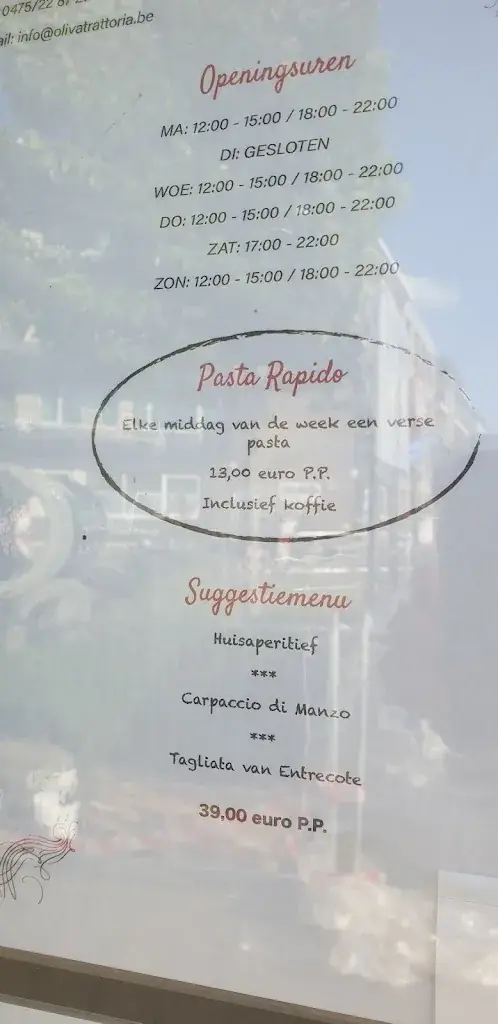 Menu_Oliva Trattoria_Aartselaar_imagen_3