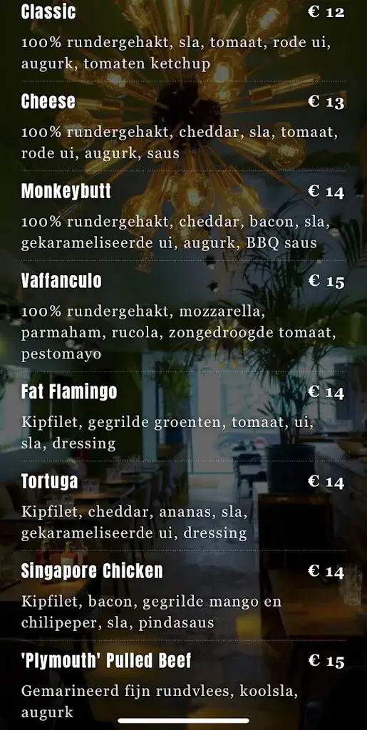 Menü_Johnny Flamingo_Diest_Bild_1