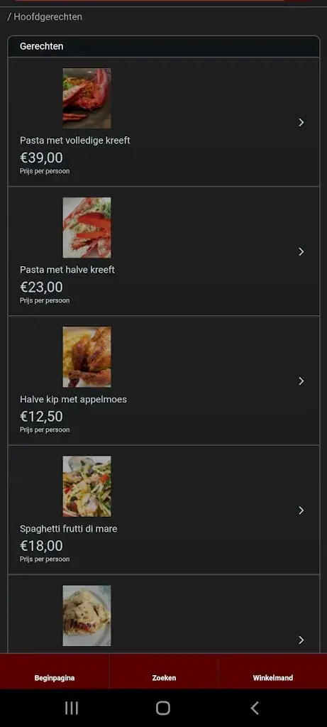 Menü_Rosa Negra / Sombrero Bar_Diest_Bild_1