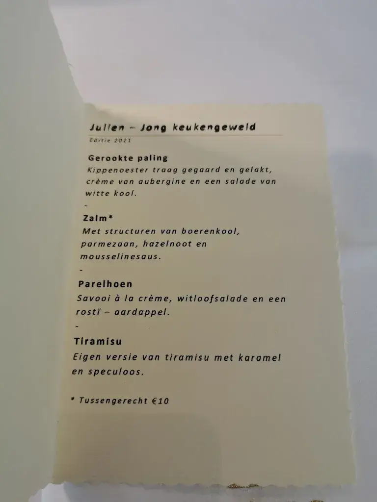 Menu_LE JULIEN_Aalter_image_4