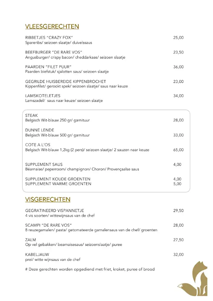 Menu_De Rare Vos_Dilbeek_imagen_1