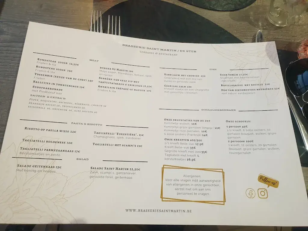 Menü_St Martin_Dilbeek_Bild_1