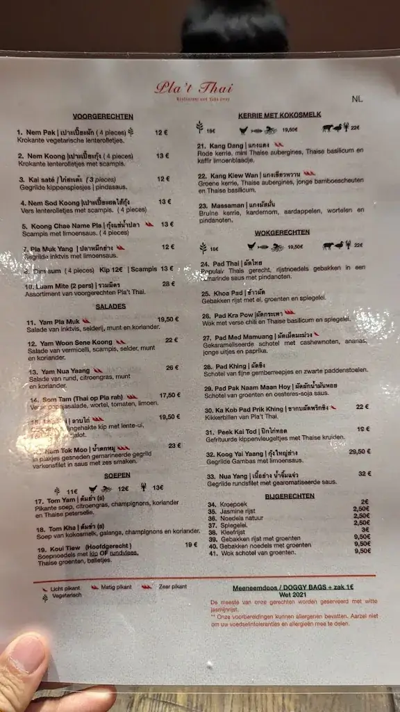 Menu_Nahm Thai Cuisine - Dilbeek_Dilbeek_image_1