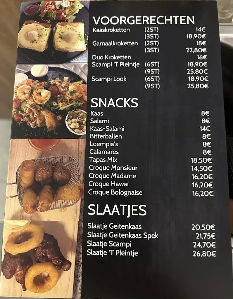 Menu_Brasserie 'tPleintje_Pajottegem_image_1