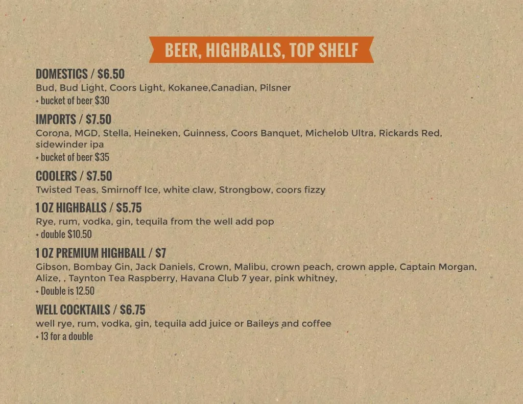Menu_Bukwildz_Sylvan Lake_image_old_3