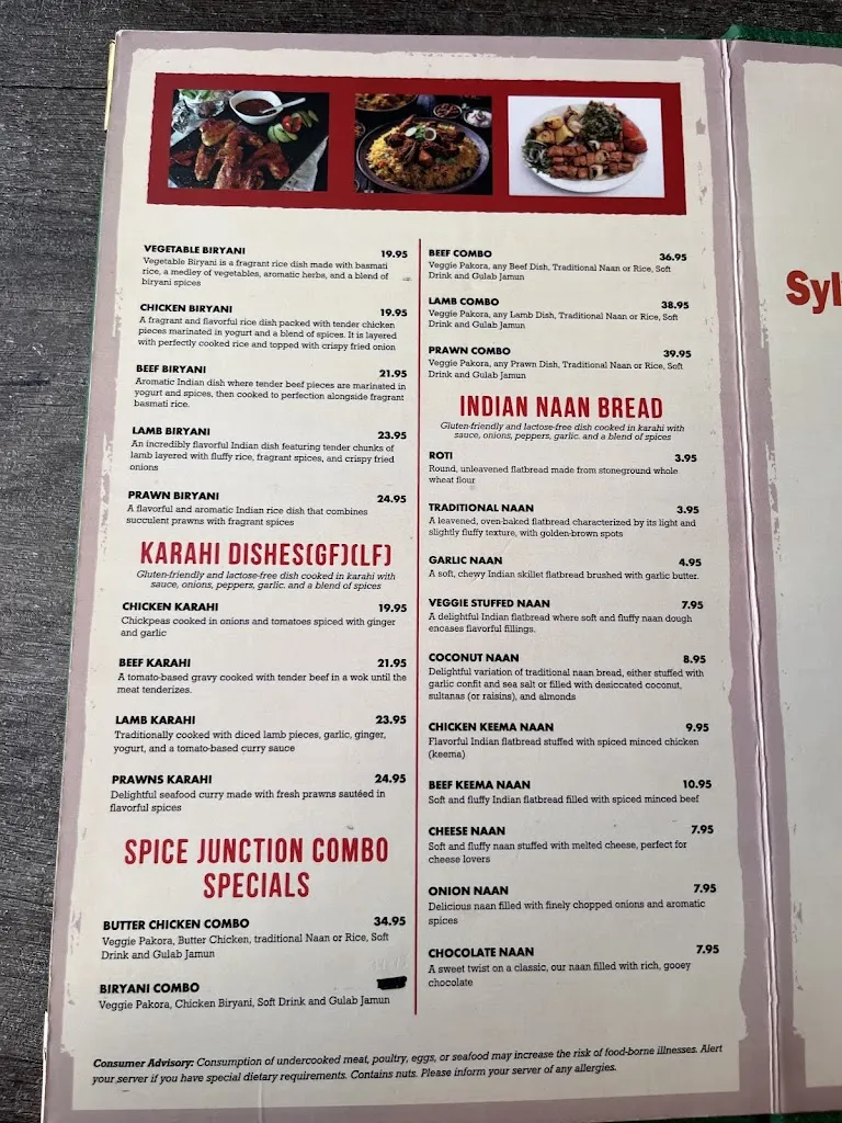Menu_Spice Hut Indian Cuisine._Sylvan Lake_image_old_1