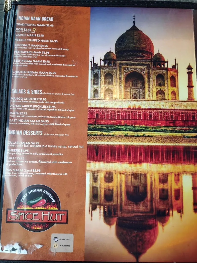 Menu_Spice Hut Indian Cuisine._Sylvan Lake_image_old_2