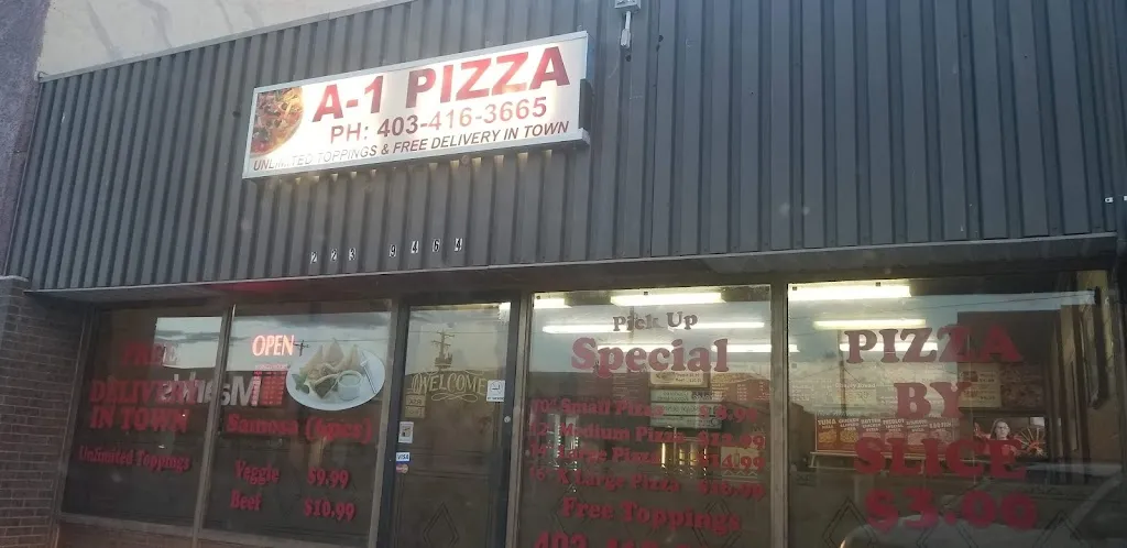 A-1 Pizza restaurante en Taber