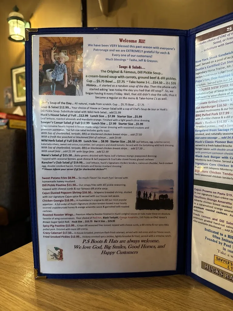 Menu_Huckleberry's Cafe_Wetaskiwin_image_old_2