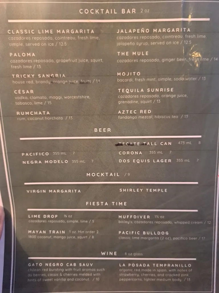 Menu_Taco Rio_Agassiz_image_old_3