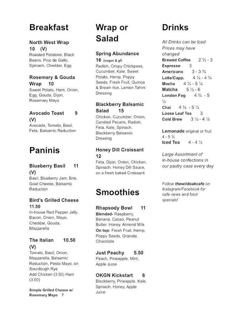 Menu_Wild Oak Cafe_Armstrong_image_old_1