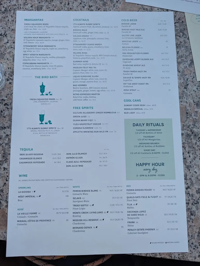 Menu_Birdies_Burnaby_image_old_3