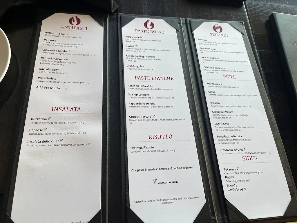 Menu_La Forchetta_Burnaby_image_old_3