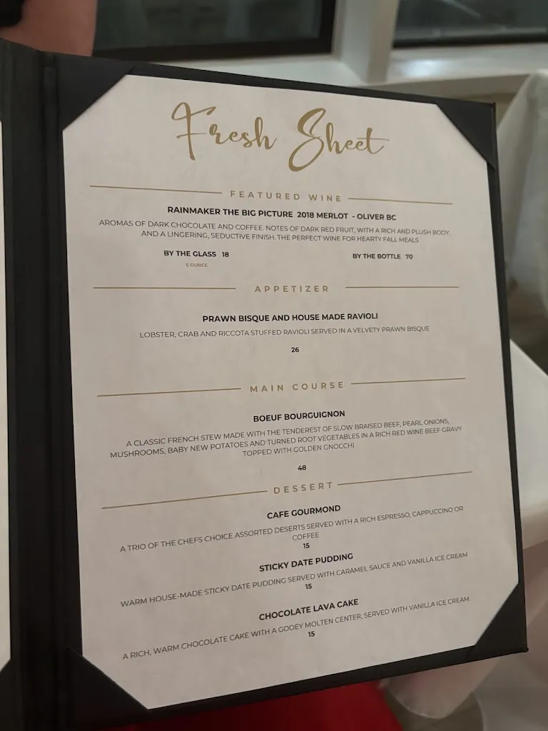 Menu_Grant's Fine Dining_Castlegar_image_old_2