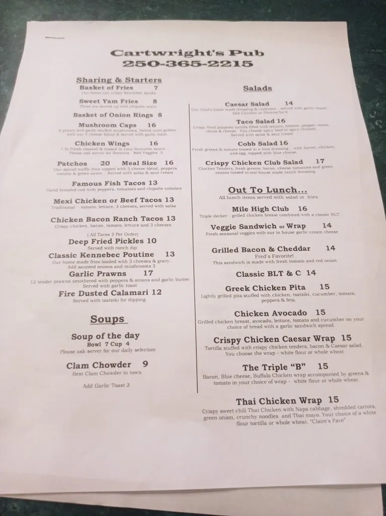 Menu_The Backeddy Pub_Castlegar_image_old_3