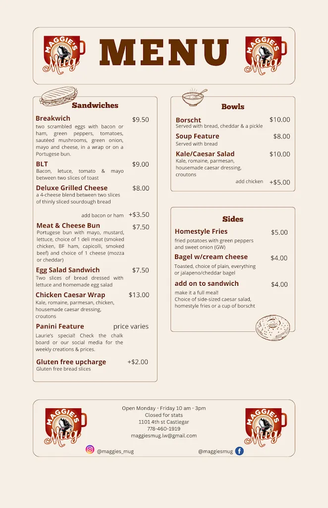 Menu_Maggie's Mug_Castlegar_image_old_1