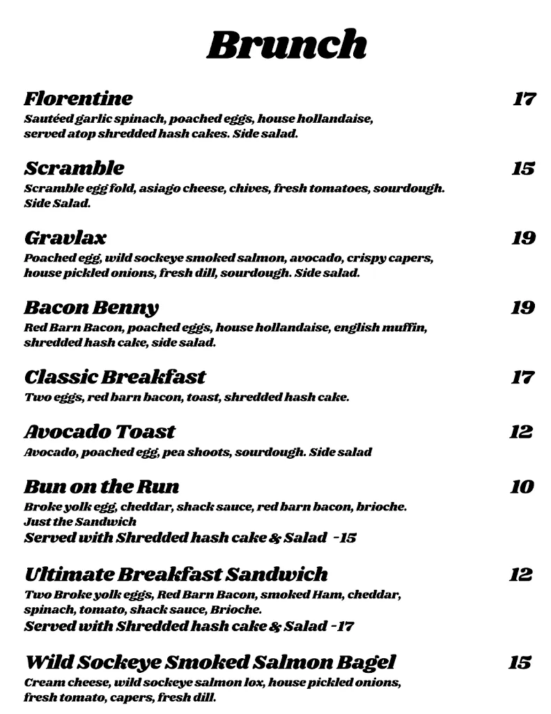 Menu_Coffee Shack (Chemainus)_Chemainus_image_old_1