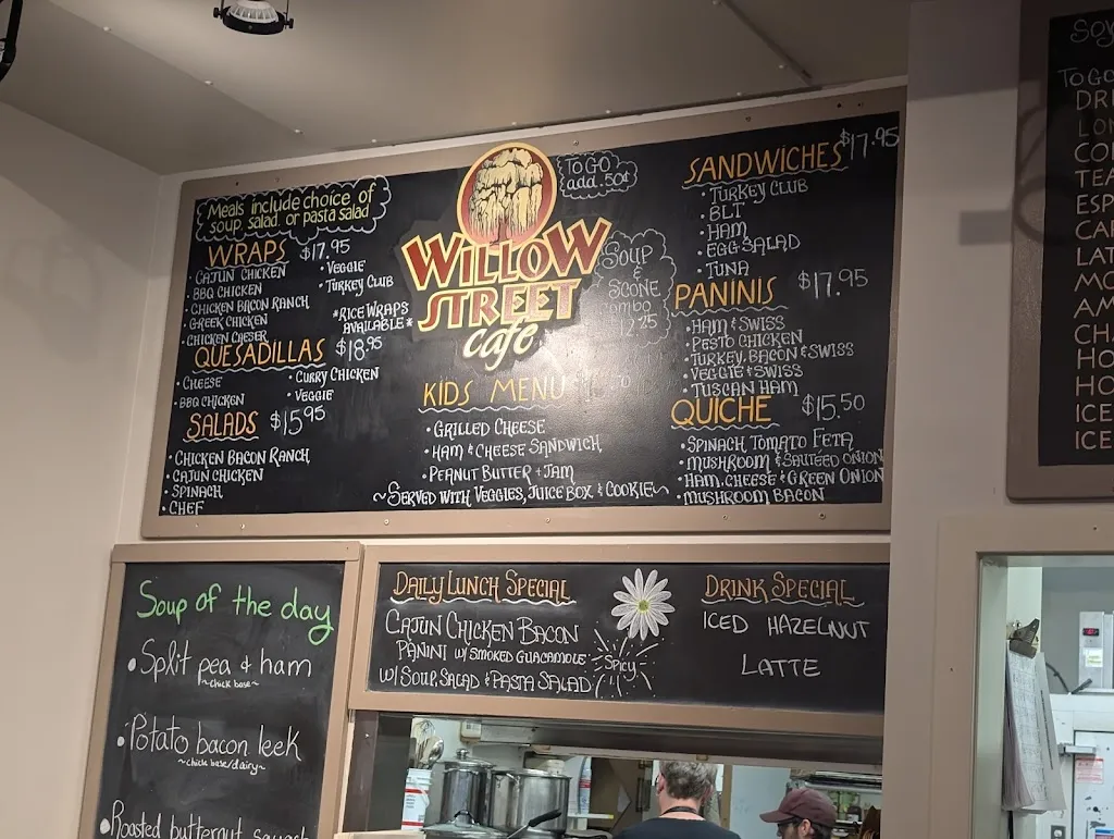 Menu_Willow Street Café_Chemainus_image_old_1
