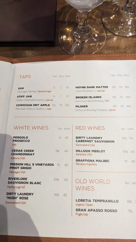 Menu_Cedars Restaurant & Lounge_Coombs_image_old_3
