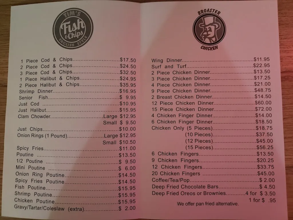 Menu_Tim's Fish & Chips_Creston_image_old_2