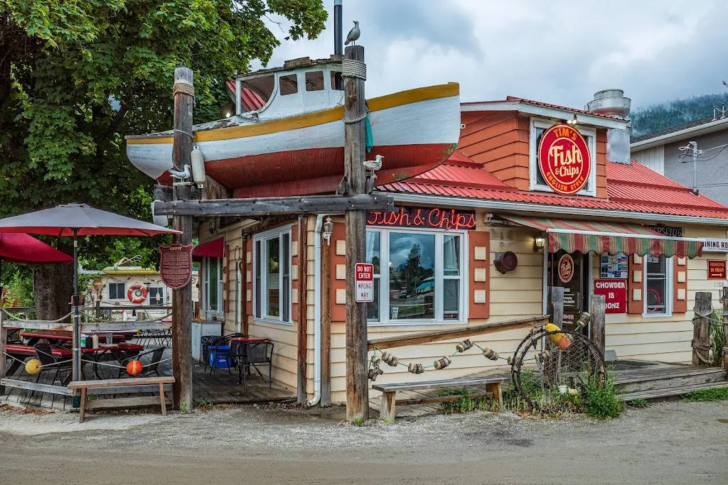Tim's Fish & Chips restaurante en Creston