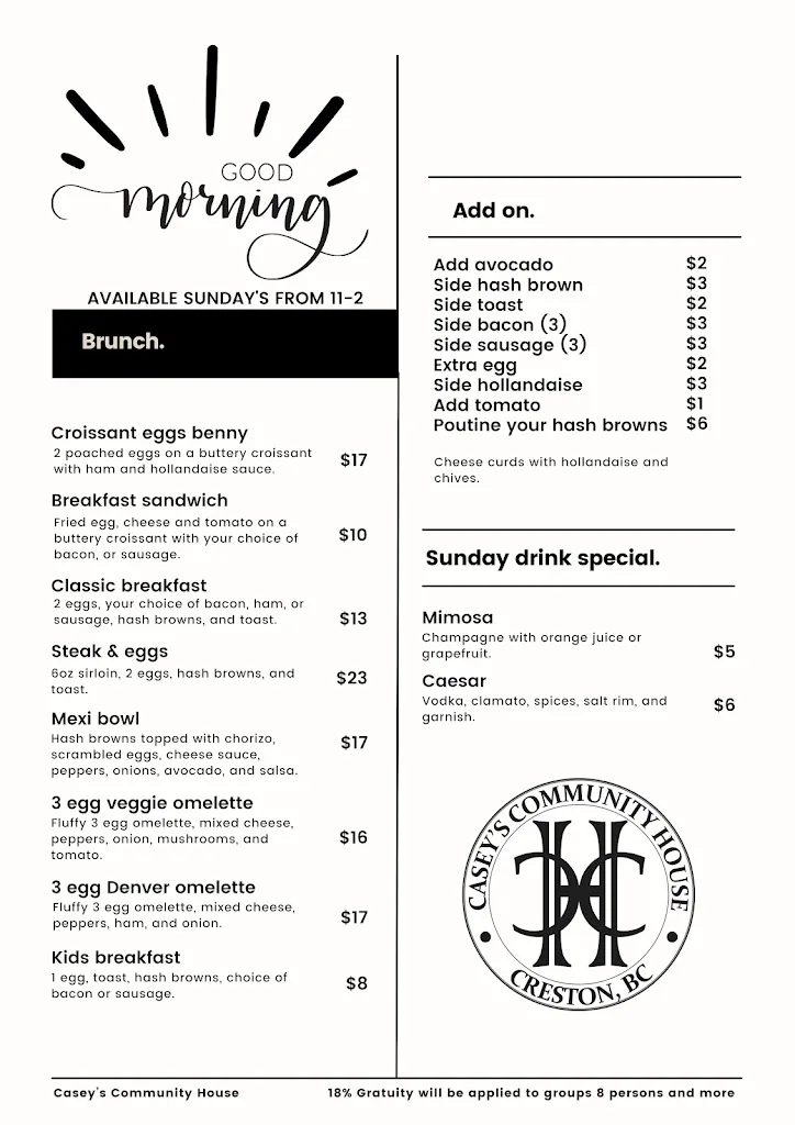 Menu_Casey's Community House_Creston_image_old_3