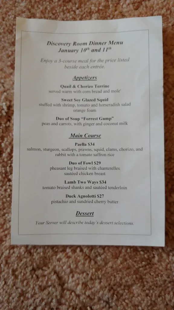 Menu_Discovery Room_Fairwinds_image_old_1