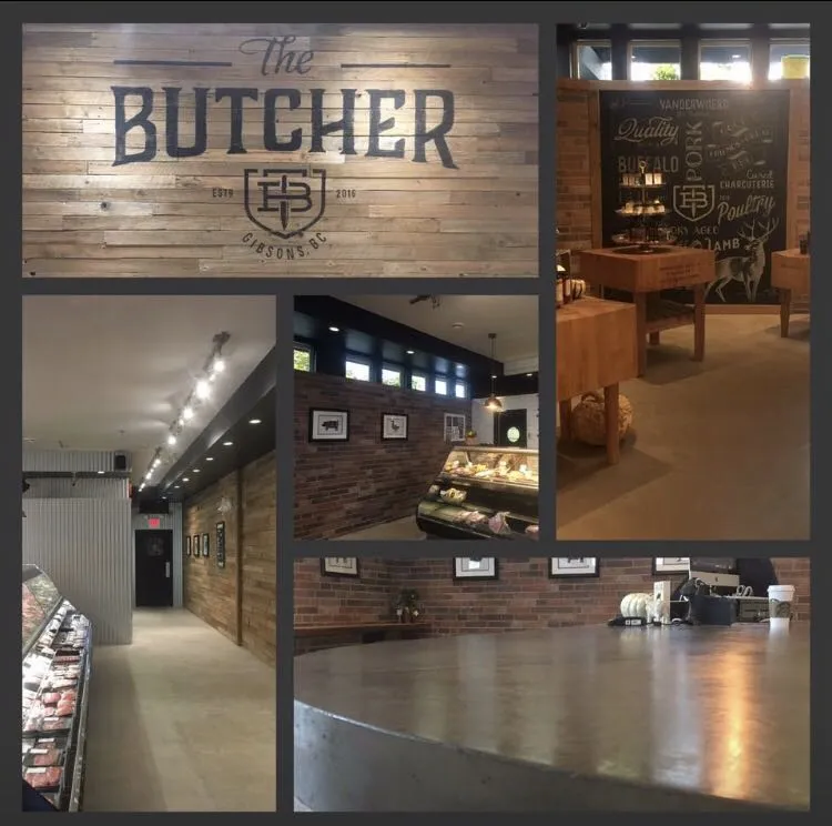 The Butcher restaurante en Gibsons