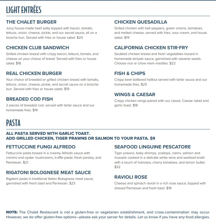 Menu_The Chalet Restaurant_Kitimat_image_old_3
