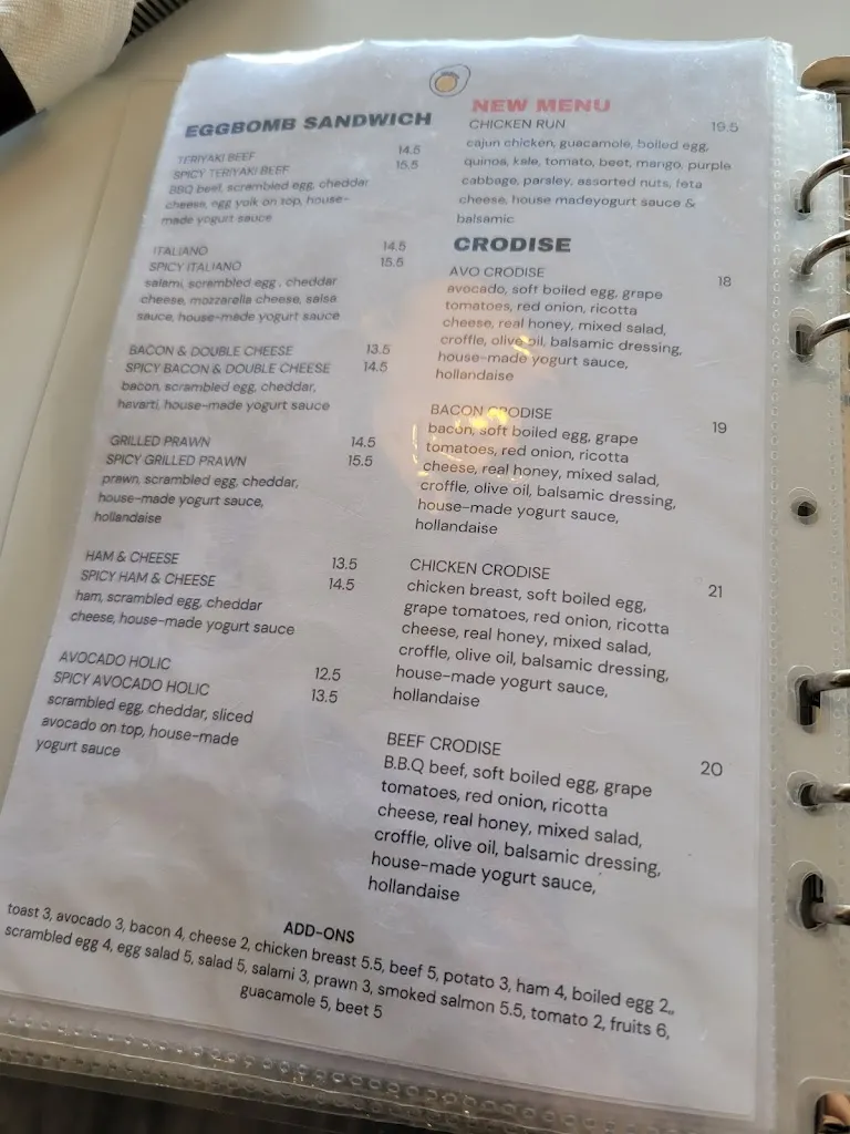 Menu_EGGBOMB Langley_Langley_image_old_2