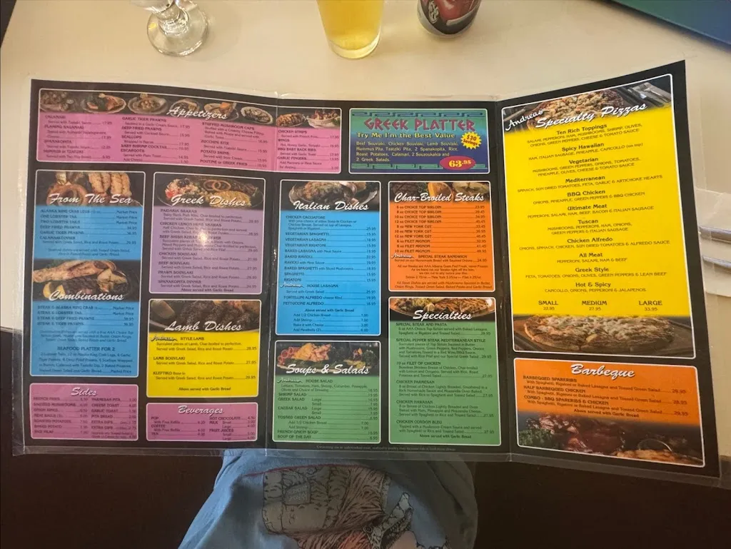 Menu_Andreas Restaurant_Langley_image_old_1