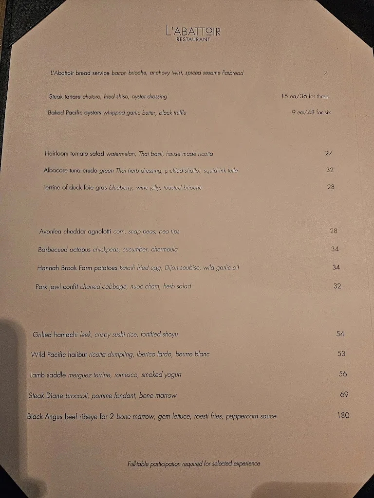 L'Abattoir restaurante en Metro Vancouver Regional District