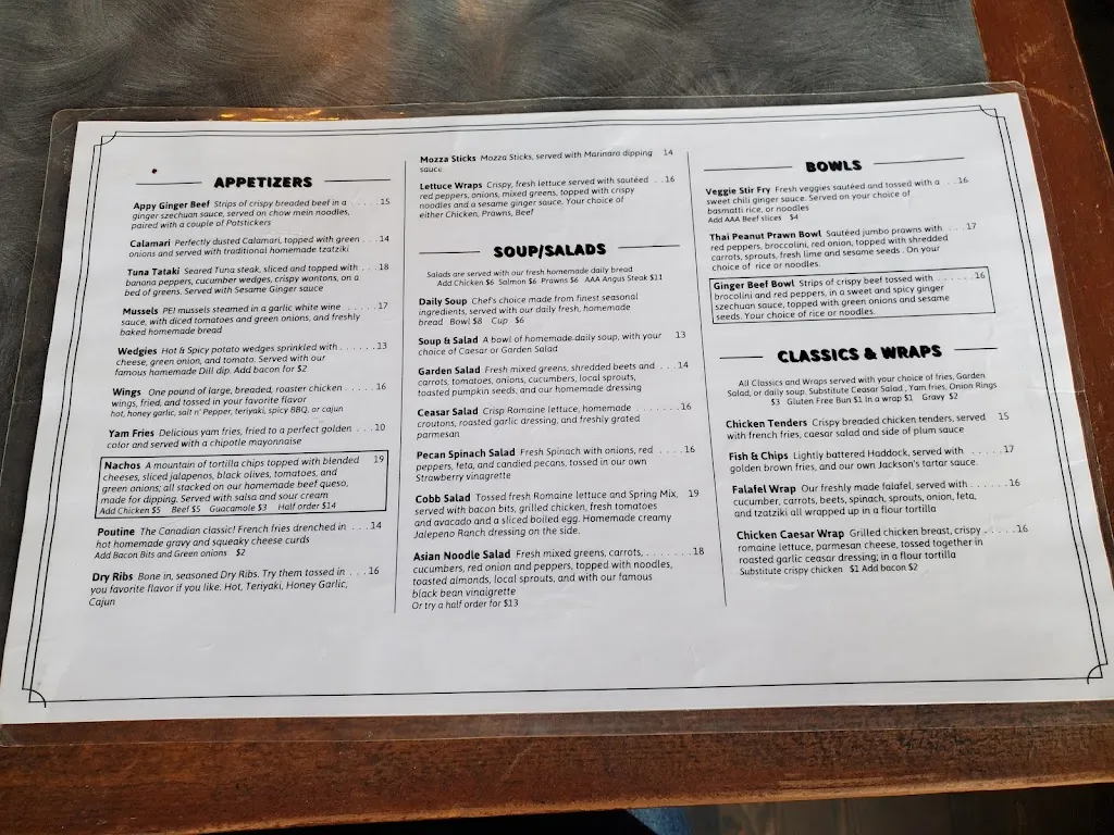 Menu_Jackson's Hole & Grill_Nelson_image_old_3