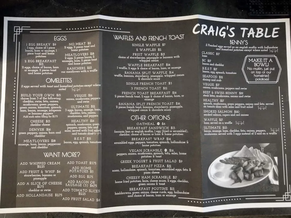 Menu_Craig's Table_Quesnel_image_old_3