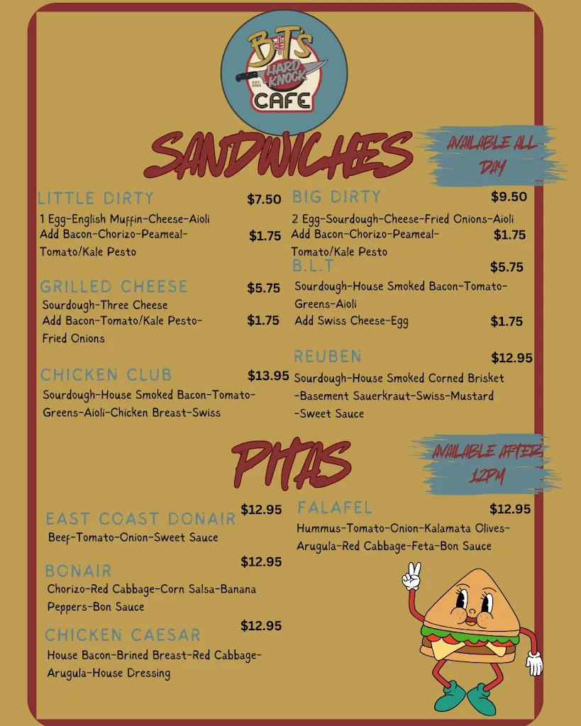 Menu_B&T's Hard Knock Cafe_Rossland_image_old_1