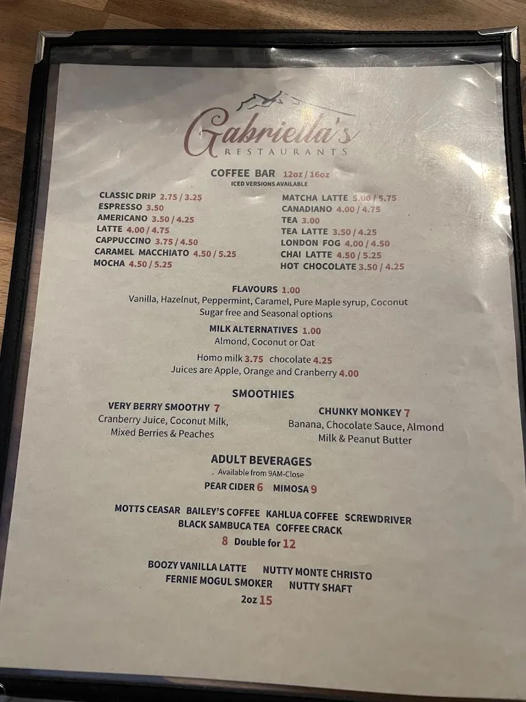 Menu_Caffè Gabriella_Rossland_image_old_1