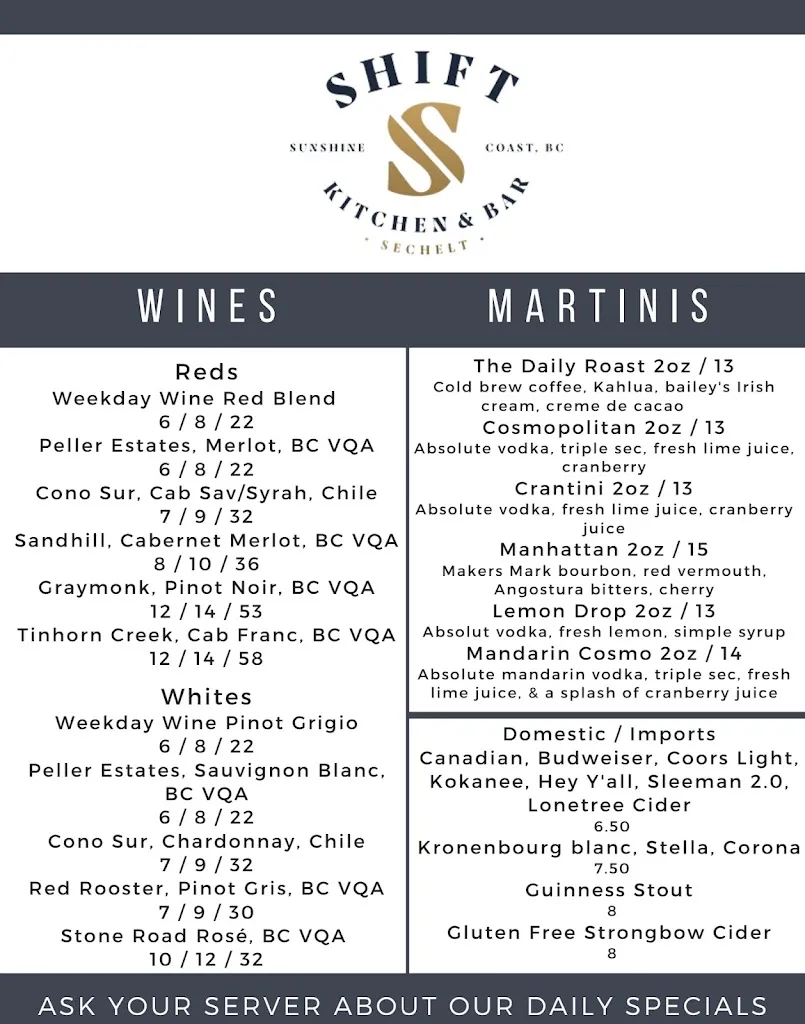 Menu_Shift Kitchen & Bar_Sechelt_image_old_1