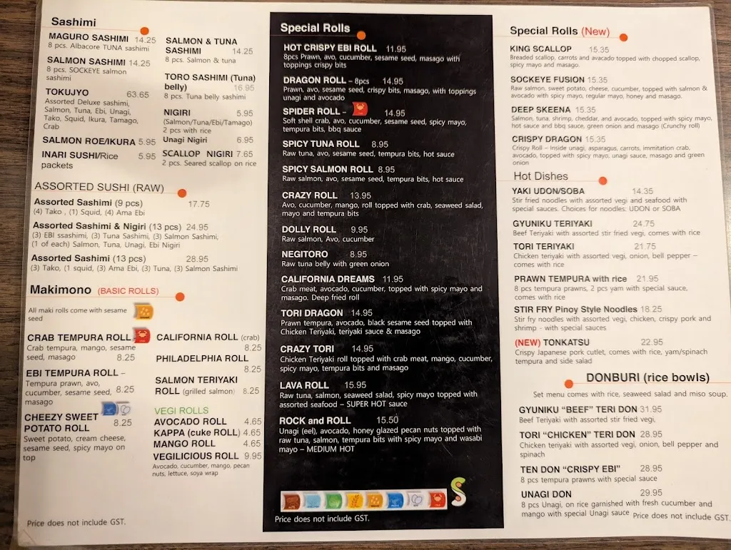 Menu_Sukoshi Kitchen_Prince Rupert_image_old_3