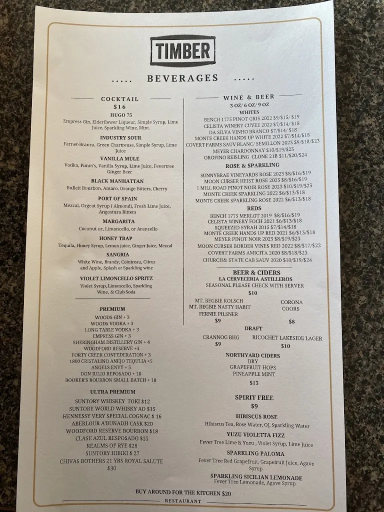 Menu_Timber Shuswap_Sicamous_image_old_3
