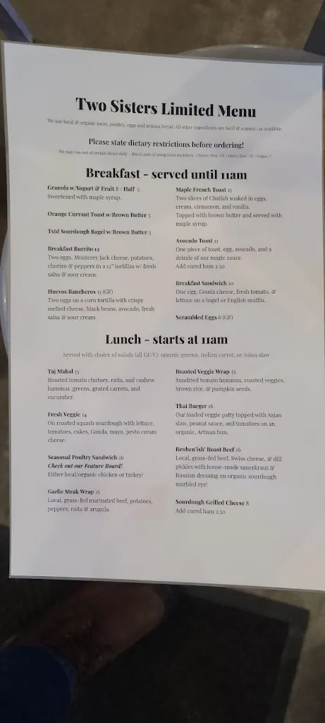 Menu_Two Sisters Cafe_Smithers_image_old_1