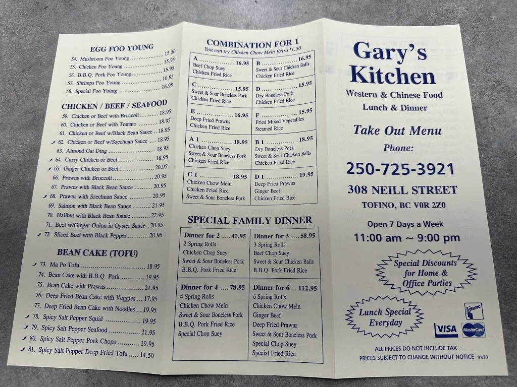 Menu_Gary's Kitchen_Tofino_image_old_2