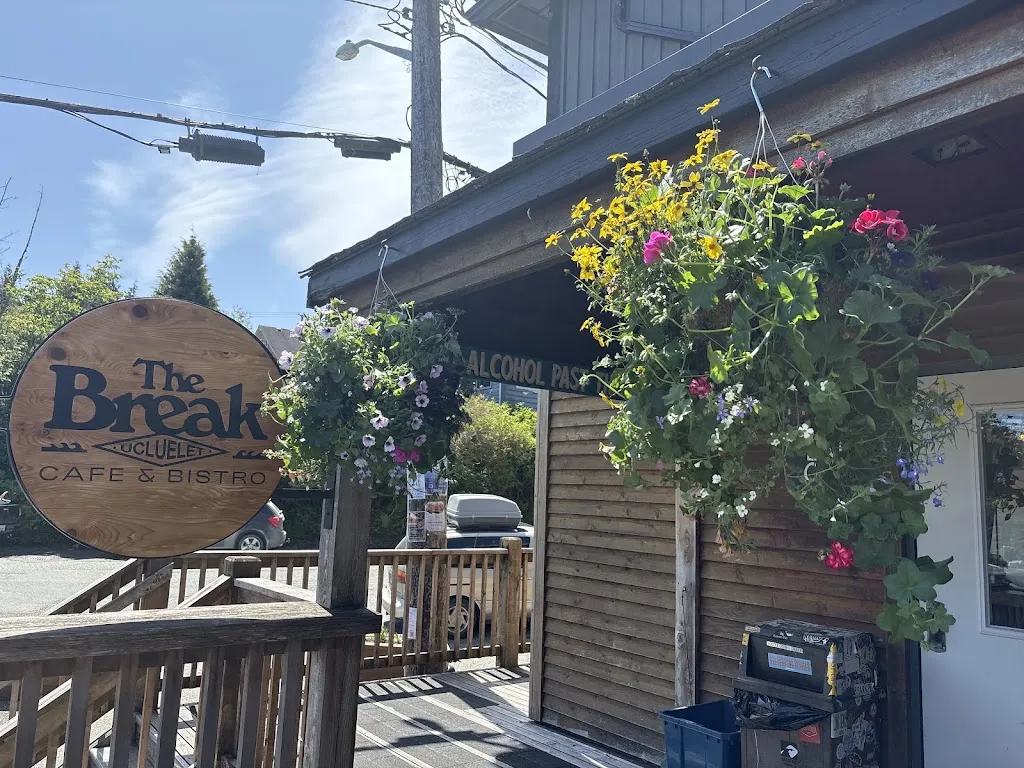The Break Cafe & Bistro restaurante en Ucluelet