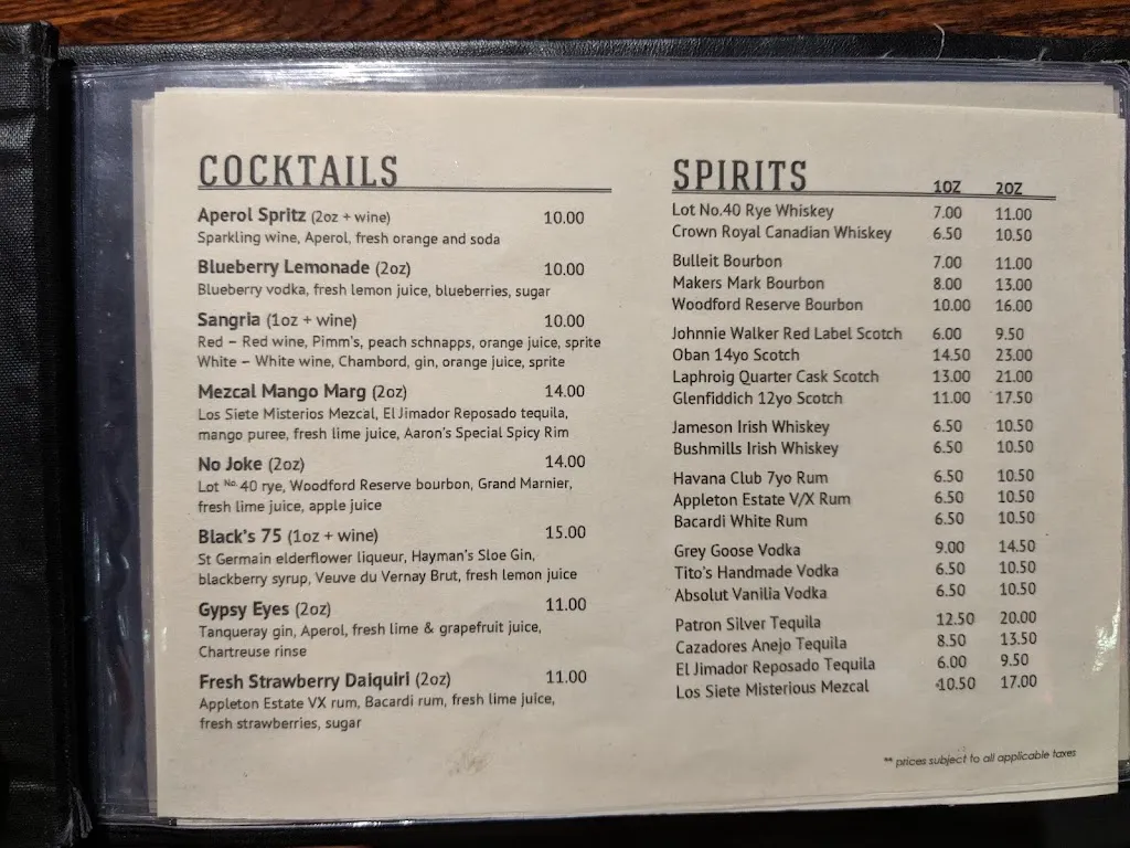 Menu_Black's Pub_Whistler_image_old_2