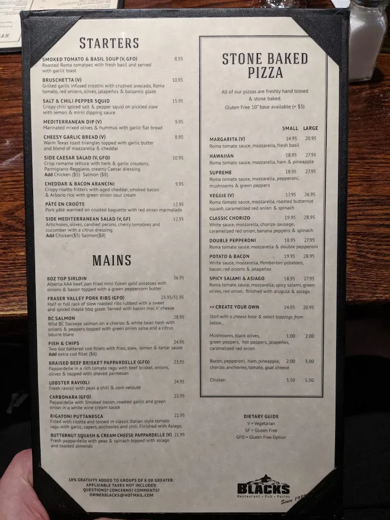 Menu_Black's Pub_Whistler_image_old_3