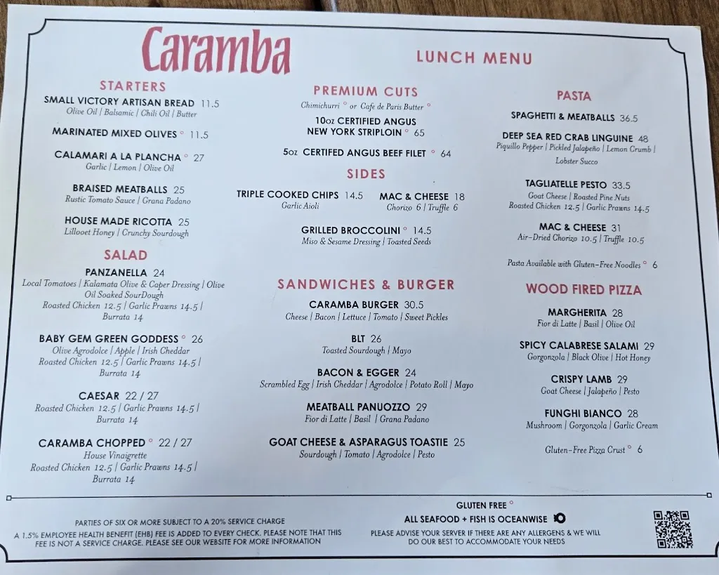 Menu_Caramba Restaurant_Whistler_image_old_2