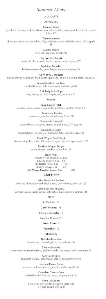 Menu_Bearfoot Bistro_Whistler_image_old_2